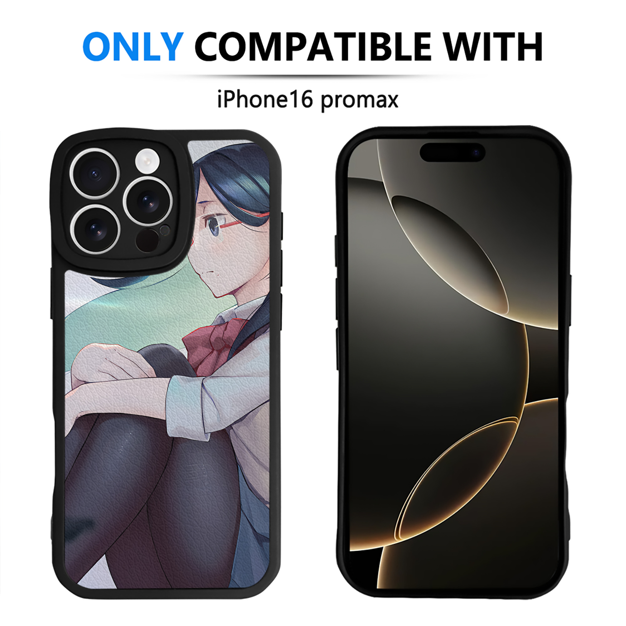 （画像用） ハイキュー!! Haikyu!! 【iPhone 16シリーズ対応】シリコンスマホケース（レザー調） 材質：シリコン